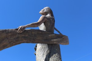 Photo by author: The official monument to victims of feminicide in Ciudad Juárez