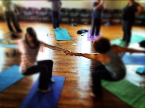 Partner yoga workshop 
