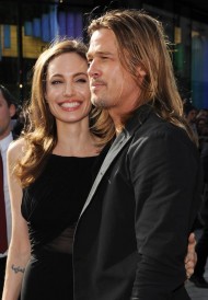 Angelina + Brad