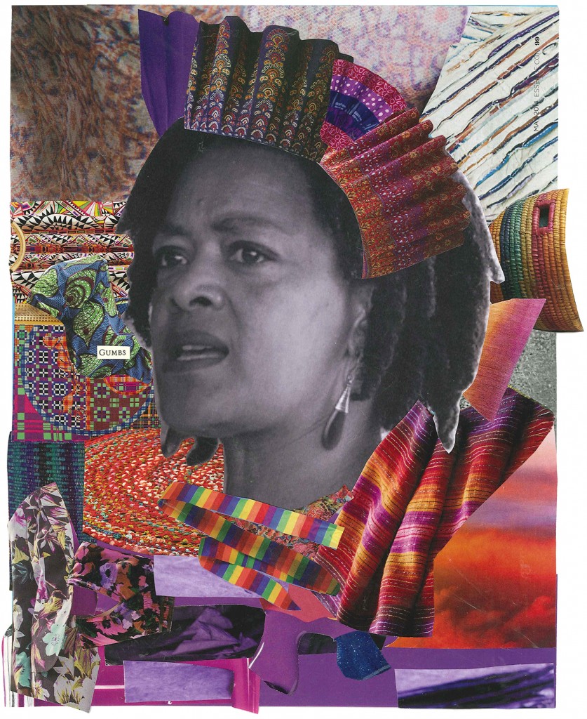 "Exhale" collage ©Alexis Pauline Gumbs Photograph of Toni Cade Bambara ©Susan Ross