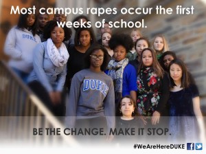 Retrieved from Duke University's #WeAreHere Campaign, Hidden Voices